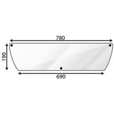 Rear Window Lower Mf 3476137M1