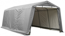 GARAGE TENT 3X6X2.4 195G/M2 GRAY / WINDSHIELD