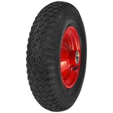 Air Rubber Wheel with Steel Rim 4.00 - 8 for Wheelbarrow