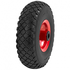 Trolley wheel 3.00-4, ideal for tractor and agricultural machines.