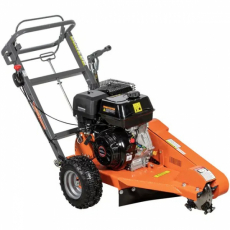 Stump grinder with 15 hp, ideal for efficient stump grinding in the garden.